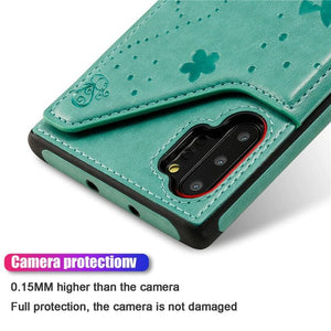 New Luxury 3D Printed Leather Wallet Cover Case For Samsung - Casekis