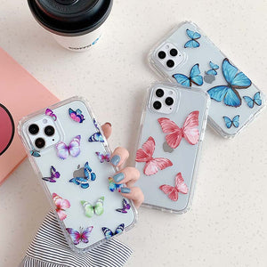 Casekis Colorful Butterfly Phone Case for iPhone