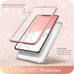 Casekis Fashion Phone Case With Screen Protector Pink