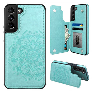 Casekis Mandala Embossed Phone Case for Galaxy S21 FE 5G