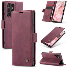 Load image into Gallery viewer, Casekis Retro Wallet Case Red

