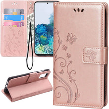 Load image into Gallery viewer, Leather Cardholder Embossed Case For Samsung Galaxy - Casekis
