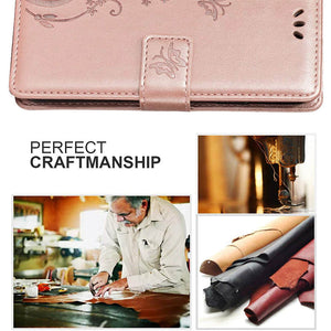 Leather Cardholder Embossed Case For Samsung Galaxy - Casekis