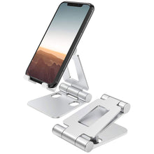 Load image into Gallery viewer, Adjustable Desktop Phone Stand-Black
