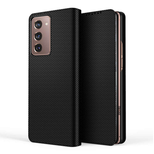 New Split Folding Leather Case For Galaxy Z Fold2 5G - Casekis