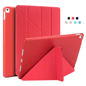 Leather Silicone Soft Back Cover Case For iPad - Casekis
