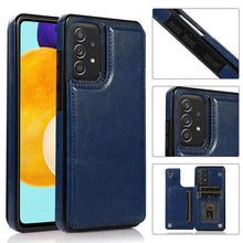 Load image into Gallery viewer, Casekis Cardholder Leather Wallet Phone Case For Galaxy A52 4G/5G
