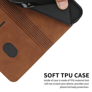 Casekis Leather Case Comfortable And Anti-Fall Case for Galaxy A22 5G