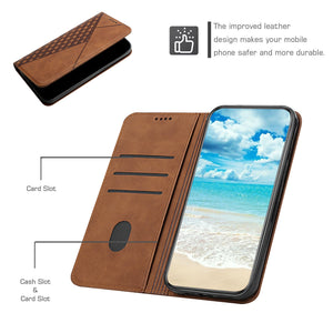 Casekis Leather Case Comfortable And Anti-Fall Case for Galaxy A22 5G