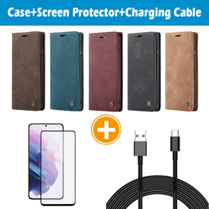 Casekis Retro Wallet Case For Galaxy A71 4G
