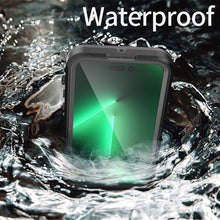 Load image into Gallery viewer, Casekis Waterproof Shockproof Phone Case Black
