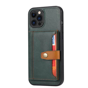 CASEKIS Leather Card Bag Multi-Function Phone Case For Apple iPhone - Casekis