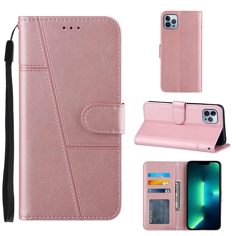 Casekis Leather Wallet Case Card Slots Phone Case For iPhone