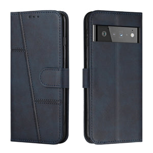 Casekis Leather Wallet Case Card Slots Phone Case For Pixel 6 Pro 5G
