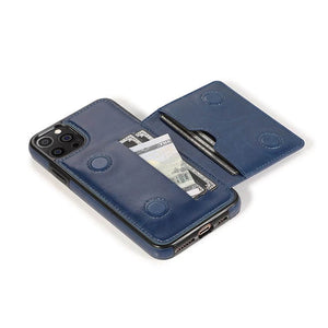 Magnetic Wallet Phone Case For Apple iPhone-Free Shipping - Casekis