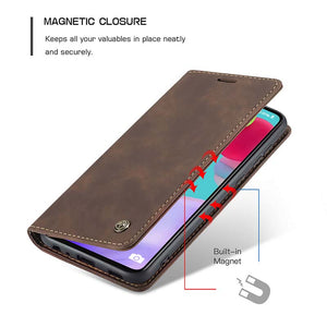 Casekis Retro Wallet Case for Galaxy A53 5G