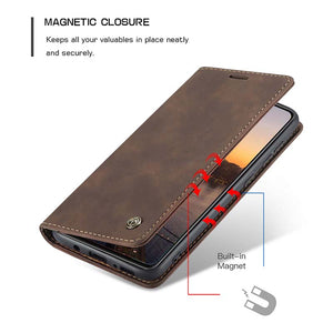 Casekis Retro Wallet Case For Galaxy A21s