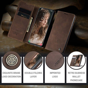 Casekis Retro Wallet Case For Galaxy S21 5G