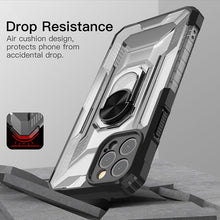 Load image into Gallery viewer, Casekis Magnetic Metal Finger Ring Holder Armor Case For iPhone
