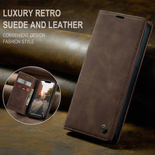 Load image into Gallery viewer, Casekis Retro Wallet Case For iPhone 14
