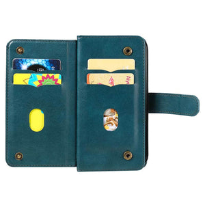 Casekis Large Capacity Cardholder Phone Case Dark Green