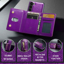 Load image into Gallery viewer, Casekis Glitter Cardholer Magnetic Phone Case for Galaxy S23 5G
