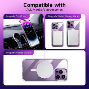Casekis Clear Case Compatible with Magsafe for iPhone