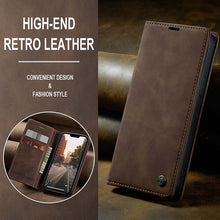 Load image into Gallery viewer, Casekis Retro Wallet Case For iPhone 14 Plus
