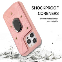 Muat gambar ke penampil Galeri, Casekis Magnetic Holder Wallet Phone Case Pink
