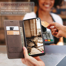 Load image into Gallery viewer, Casekis Retro Wallet Case For Galaxy S10 4G
