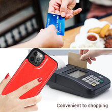 Muat gambar ke penampil Galeri, Casekis Leather Wallet Phone Case Red
