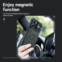Load image into Gallery viewer, Casekis Camera Shield Armor Magnetic Phone Case Black
