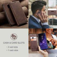 Load image into Gallery viewer, Casekis Retro Wallet Case For Galaxy S9
