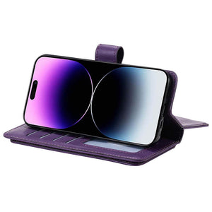 Casekis Large Capacity Cardholder Phone Case Purple