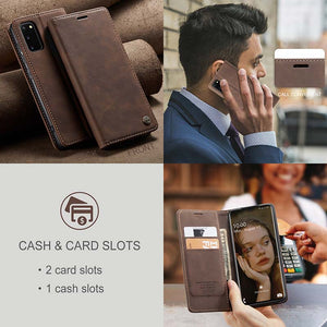 Casekis Retro Wallet Case For Galaxy S20 4G/5G