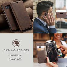 Load image into Gallery viewer, Casekis Retro Wallet Case For Galaxy S10 Plus
