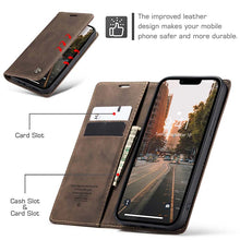 Load image into Gallery viewer, Casekis Retro Wallet Case For iPhone 14
