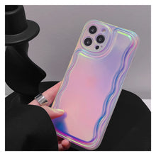 Load image into Gallery viewer, Casekis Wavy Gradient Reflective Phone Case
