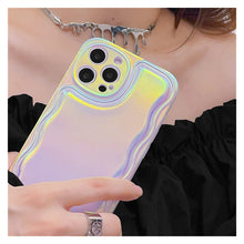 Load image into Gallery viewer, Casekis Wavy Gradient Reflective Phone Case
