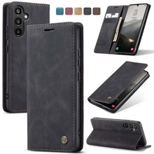 Load image into Gallery viewer, Casekis Retro Wallet Case for Galaxy A34 5G
