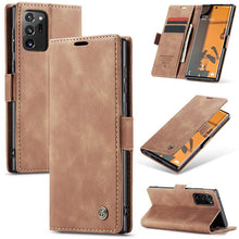 Load image into Gallery viewer, Casekis Retro Wallet Case For Galaxy Note 20 Ultra
