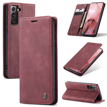 Load image into Gallery viewer, Casekis Retro Wallet Case For Galaxy S21 Plus 5G
